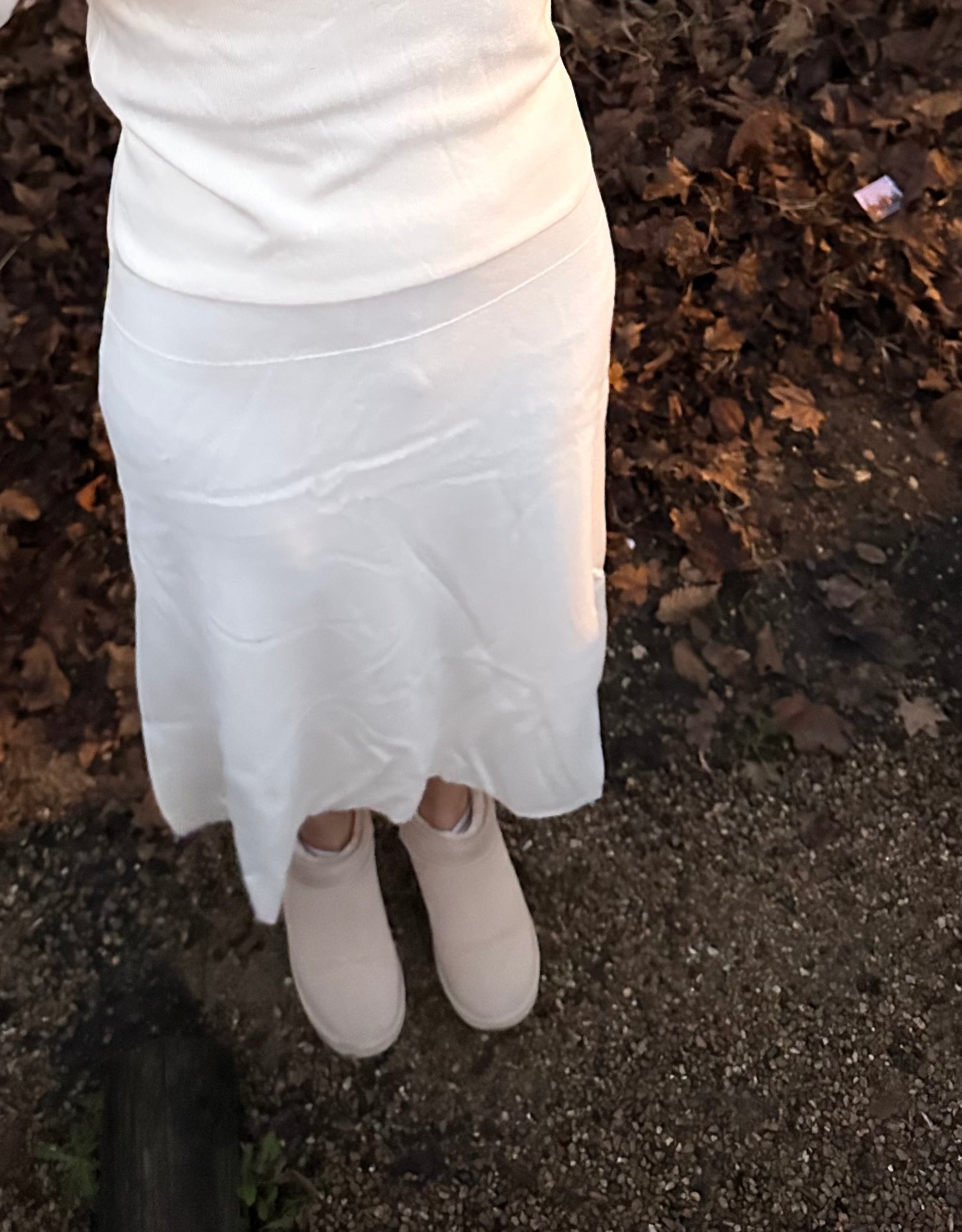 Ensemble jupe en maille Olivia