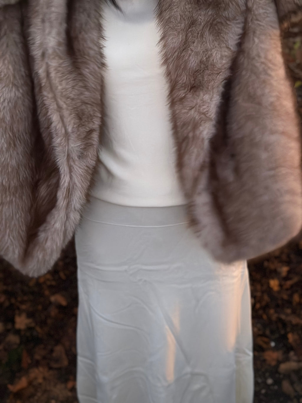 Ensemble jupe en maille Olivia