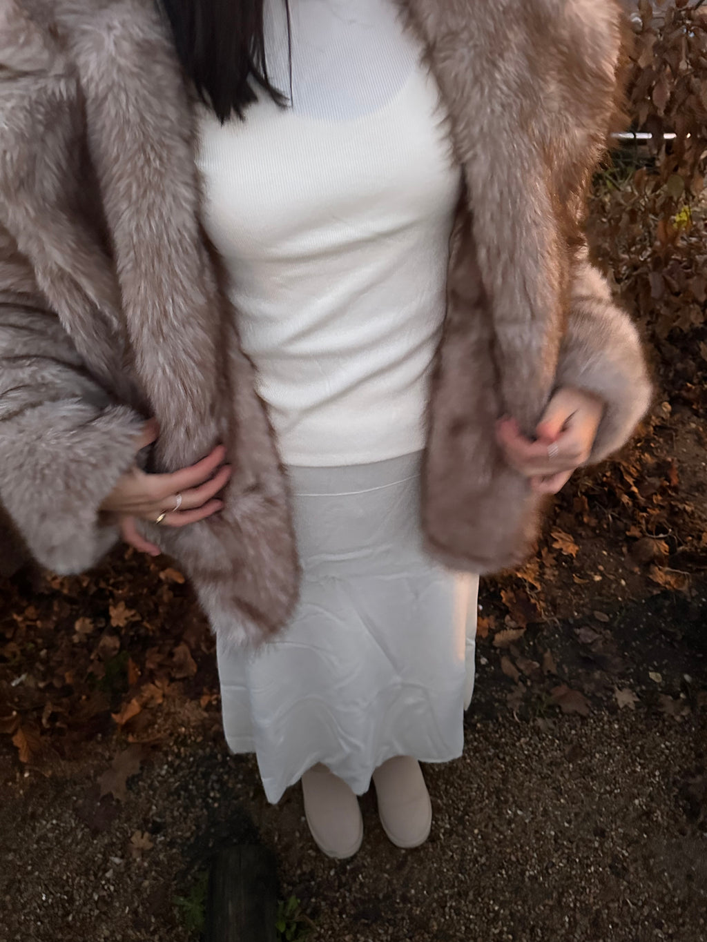 Ensemble jupe en maille