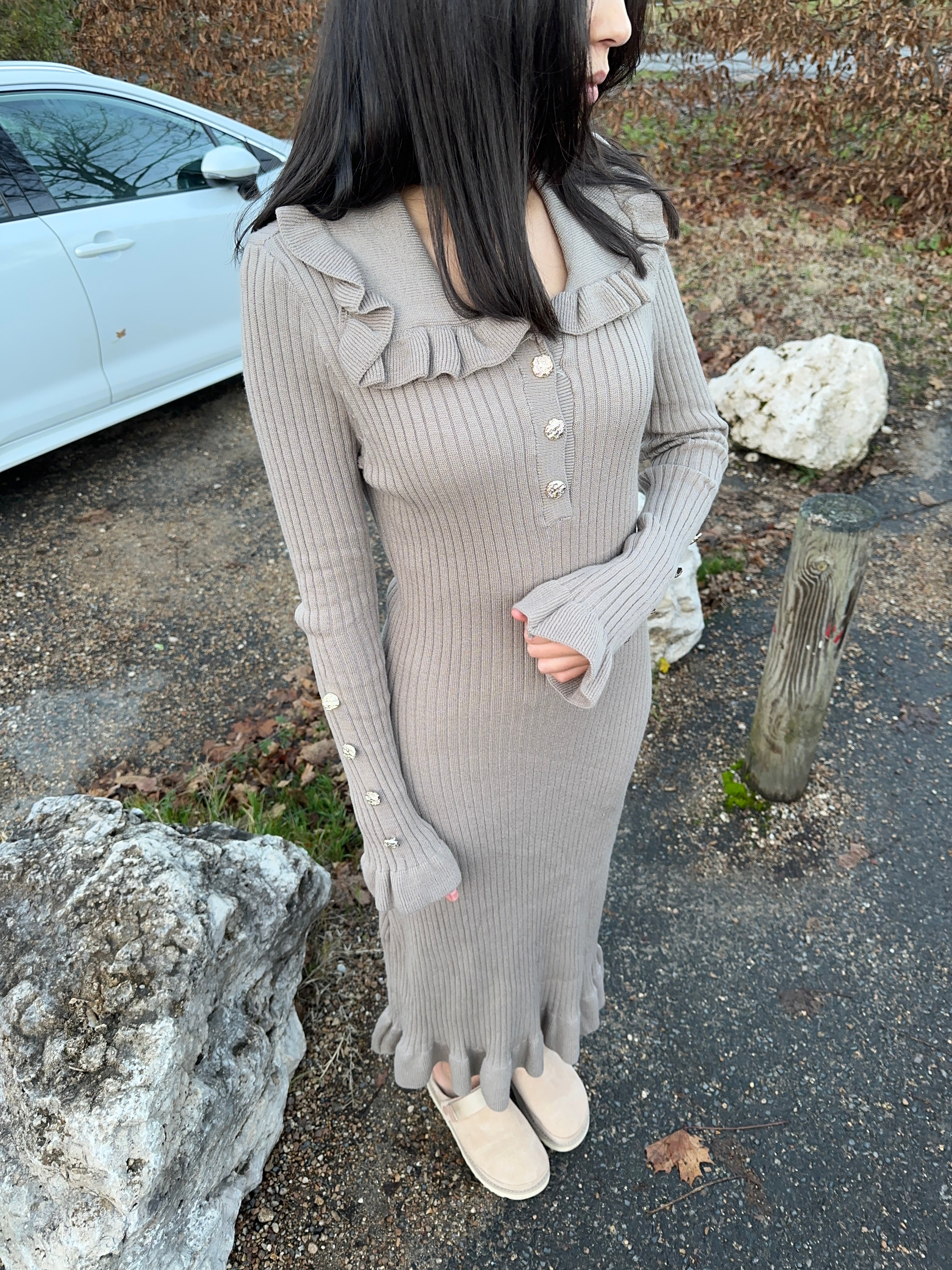 Robe à volants Zaiya